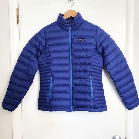 Patagonia Down Sweater Jacket Blue